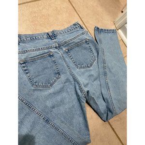 Wrangler Womens Light Wash Vintage Denim Jeans Sz 12x30